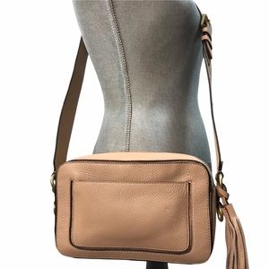 Cole Haan Cassidy Camera Bag Nude w Dustbag EUC